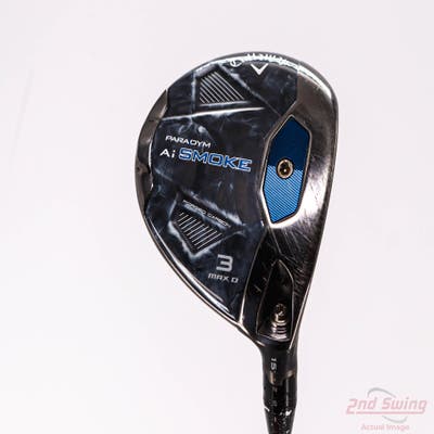 Callaway Paradym Ai Smoke Max D Fairway Wood 3 Wood 3W 15° Project X Denali Black 80 Graphite X-Stiff Right Handed 42.0in