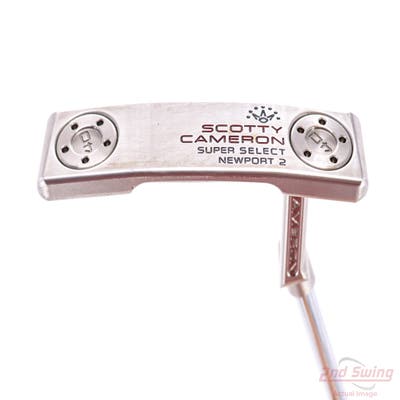 Mint Titleist Scotty Cameron Super Select Newport 2 Putter Steel Right Handed 34.0in