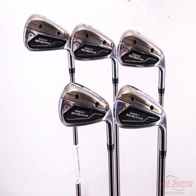 Callaway Great Big Bertha 23 Iron Set 7-PW AW UST Mamiya Helium 5 Graphite Ladies Right Handed -1"