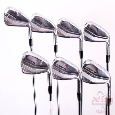 Mint Cobra 2022 KING Forged Tec Iron Set 4-PW FST KBS $-Taper Lite Steel Stiff Right Handed 38.25in