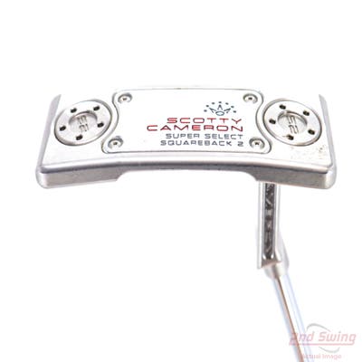 Titleist Scotty Cameron Super Select Squareback 2 Putter Slight Arc Steel Right Handed 38.0in