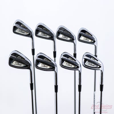 Titleist 714 AP2 Iron Set 4-PW AW True Temper Dynamic Gold X100 Steel X-Stiff Right Handed 38.25in