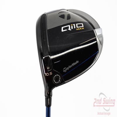 TaylorMade Qi10 MAX Driver 10.5° PX EvenFlow Riptide CB 40 Graphite Senior Left Handed 45.25in