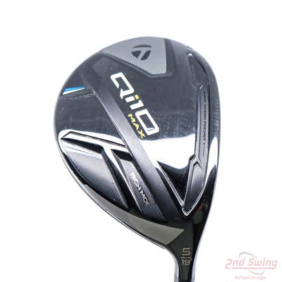 TaylorMade Qi10 MAX Fairway Wood 5 Wood 5W 19° Fujikura Ventus Red VC 5 Graphite Senior Right Handed 42.25in