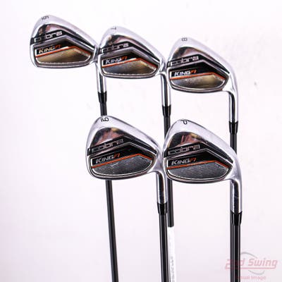 Cobra King F7 Iron Set 6-PW Fujikura Pro 63 Graphite Regular Right Handed +1"