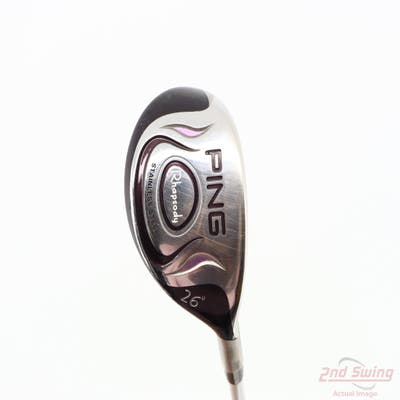 Ping Rhapsody Hybrid 5 Hybrid 26° Ping ULT 129H Ladies Graphite Ladies Right Handed 38.5in