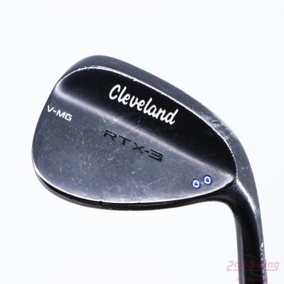 Cleveland RTX-3 Black Satin Wedge Lob LW 60° 9 Deg Bounce V-MG True Temper Dynamic Gold Steel Wedge Flex Right Handed 35.25in