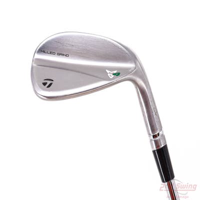 TaylorMade Milled Grind 4 Chrome Wedge Pitching Wedge PW 48° 9 Deg Bounce Dynamic Gold Tour Issue 115 Steel Wedge Flex Right Handed 35.75in