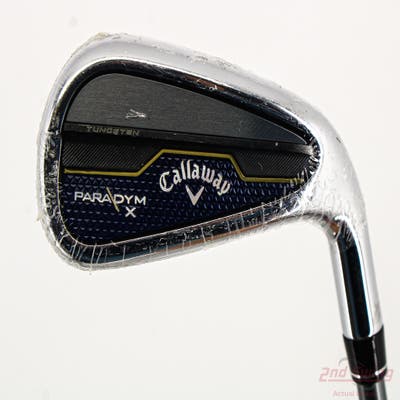 Mint Callaway Paradym X Single Iron 7 Iron PX HZRDUS Silver Gen4 65 Graphite Regular Right Handed 37.5in