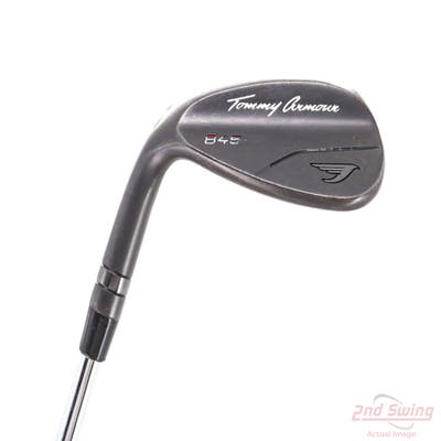 Tommy Armour 845 MM21 Black Wedge Sand SW 56° 10 Deg Bounce Stock Steel Shaft Steel Wedge Flex Left Handed 35.75in