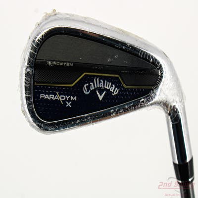 Mint Callaway Paradym X Single Iron 7 Iron PX HZRDUS Silver Gen4 65 Graphite Regular Right Handed 37.5in