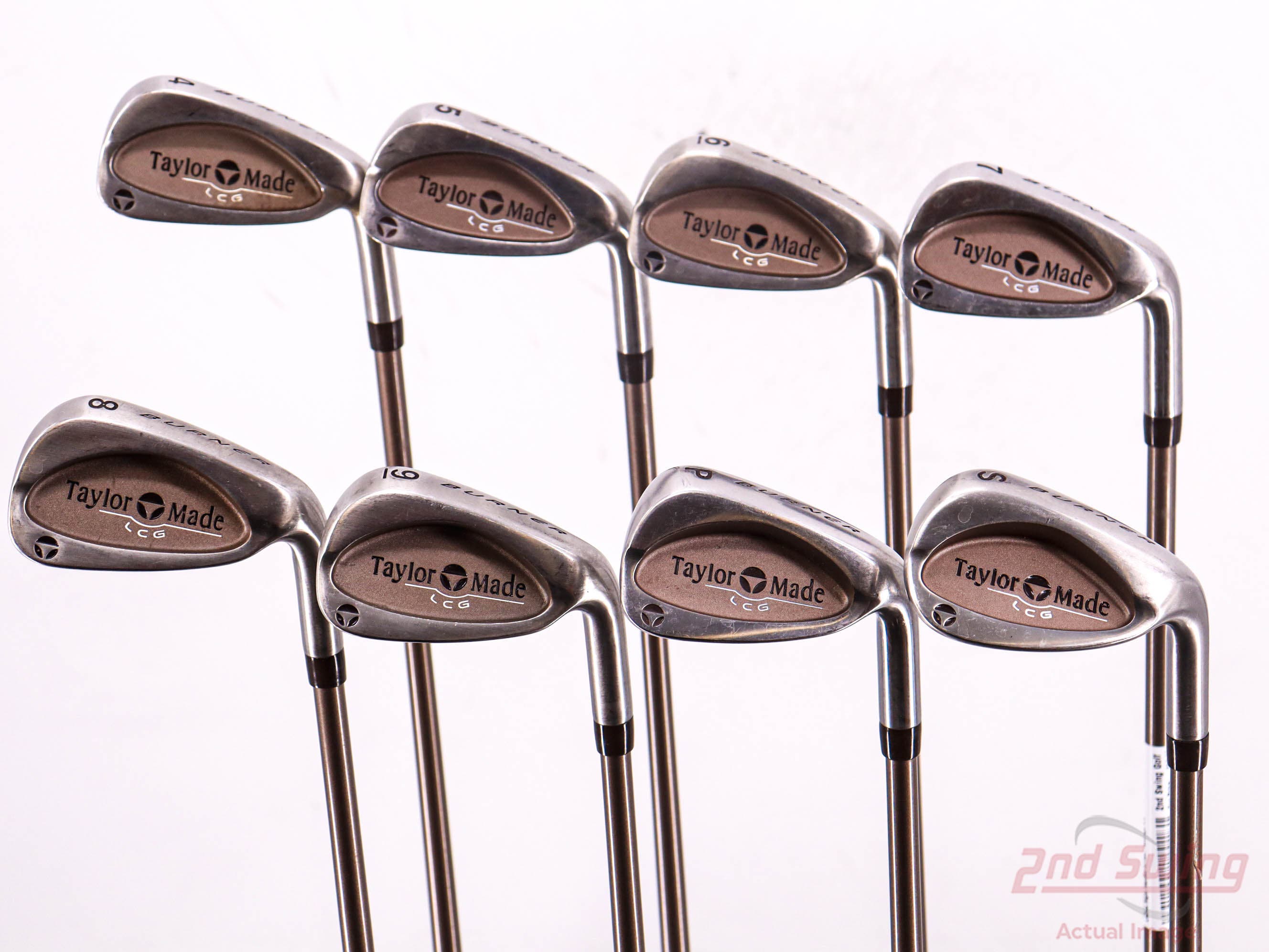 Taylormade Burner LCG iron Set 3,4,5,6,8,9,PW Rifle S-90 Shaft RH - No 7 Iron store