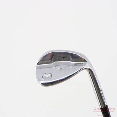 Mizuno S18 White Satin Wedge Sand SW 56° 10 Deg Bounce True Temper Dynamic Gold Steel Wedge Flex Right Handed 35.5in