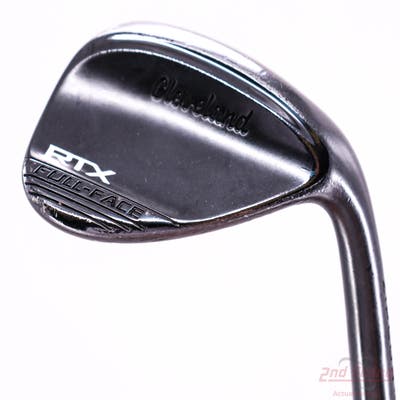 Cleveland RTX Full Face Black Satin Wedge Sand SW 54° 9 Deg Bounce Dynamic Gold Spinner TI Steel Wedge Flex Right Handed 35.75in