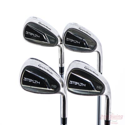 TaylorMade Stealth HD Iron Set 8-PW AW Fujikura Speeder NX 50 Graphite Regular Right Handed STD