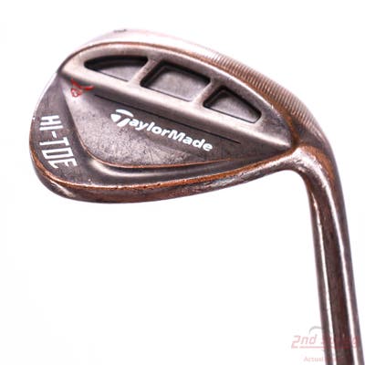 TaylorMade HI-TOE RAW Wedge Lob LW 60° 10 Deg Bounce FST KBS Hi-Rev 2.0 115 Steel Wedge Flex Right Handed 35.25in