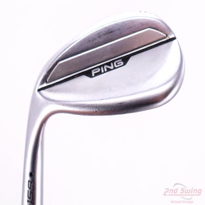 Ping s159 Chrome Wedge Sand SW 54° 10 Deg Bounce H Grind Ping Z-Z115 Steel Wedge Flex Left Handed Black Dot 35.5in