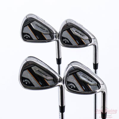 Callaway Mavrik Max Iron Set 7-PW GW FST KBS Max 80 Steel Regular Right Handed 37.75in