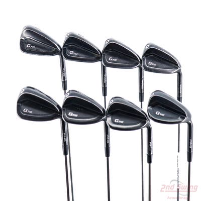 Ping G710 Iron Set 4-PW SW Oban CT-100 Steel Regular Right Handed Black Dot 38.25in