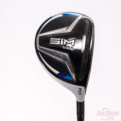 TaylorMade SIM MAX Fairway Wood 3 Wood 3W 15° Fujikura Ventus Blue 6 Graphite Stiff Right Handed 43.0in