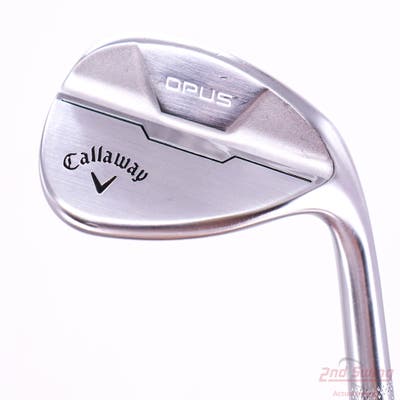 Callaway Opus Platinum Chrome Wedge Gap GW 50° 10 Deg Bounce S Grind FST KBS Hi-Rev 2.0 125 Steel Stiff Right Handed 35.5in