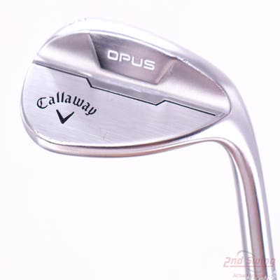 Callaway Opus Platinum Chrome Wedge Lob LW 60° 12 Deg Bounce W Grind FST KBS Hi-Rev 2.0 125 Steel Stiff Right Handed 35.0in