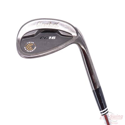 Cleveland CG16 Black Zip Groove Wedge Gap GW 52° 10 Deg Bounce Cleveland Traction Wedge Steel Wedge Flex Right Handed 36.5in