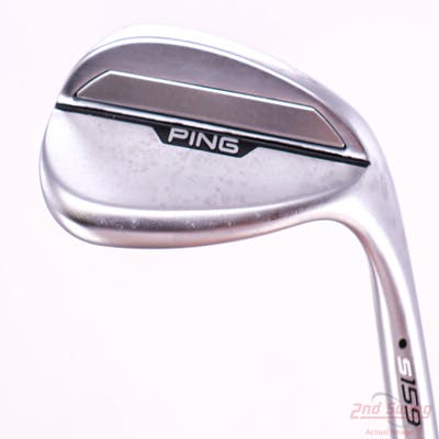 Ping s159 Chrome Wedge Lob LW 58° 10 Deg Bounce S Grind Ping Z-Z115 Steel Wedge Flex Right Handed Black Dot 35.25in