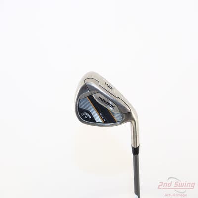 Callaway Mavrik Max Womens Single Iron 9 Iron Stock Graphite Shaft Graphite Senior Right Handed 35.0in