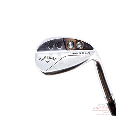 Callaway Jaws Raw Chrome Wedge Lob LW 60° 8 Deg Bounce Z Grind Dynamic Gold Tour Issue S400 Steel Stiff Right Handed 35.0in