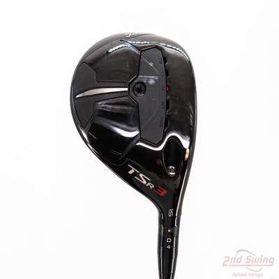 Mint Titleist TSR3 Fairway Wood 3 Wood 3W 15° PX HZRDUS Smoke Black RDX 70 Graphite Stiff Right Handed 43.25in