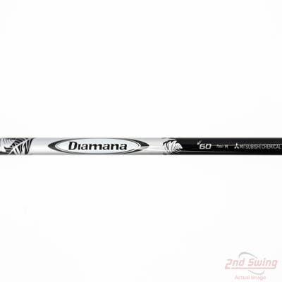 Used W/ Ping RH Adapter Mitsubishi Rayon Diamana W-Series 60g Driver Shaft Regular 44.0in