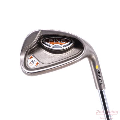 Ping G10 Single Iron Pitching Wedge PW Ping AWT Steel Regular Right Handed Yellow Dot 35.5in