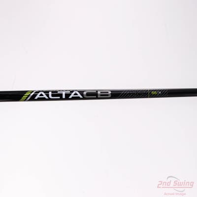 Used W/ Ping RH Adapter Ping ALTA CB 55 Black 55g Driver Shaft Regular 44.5in