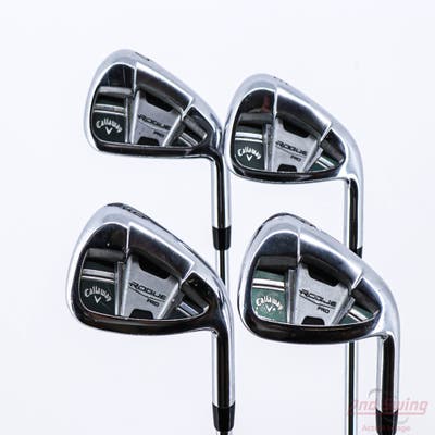 Callaway Rogue Pro Iron Set 7-PW FST KBS MAX 90 Steel Stiff Right Handed 37.5in