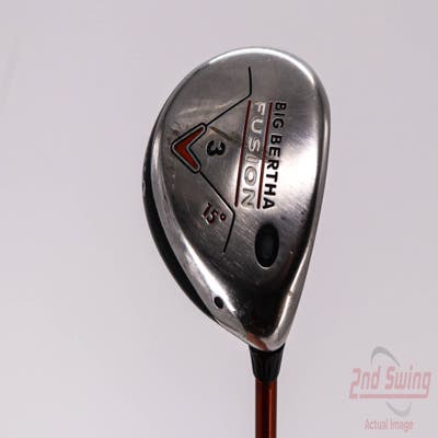 Callaway Big Bertha Fusion Fairway Wood 3 Wood 3W 15° Aldila NVS 55 Graphite Regular Right Handed 43.0in