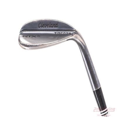 Cleveland RTX 6 ZipCore Black Satin Wedge Lob LW 60° 10 Deg Bounce Mid Dynamic Gold Spinner TI Steel Wedge Flex Right Handed 35.0in