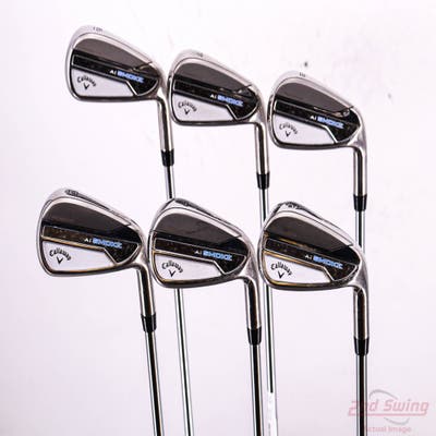 Callaway Paradym Ai Smoke Iron Set 6-PW AW True Temper Elevate 95 Steel Stiff Right Handed 38.0in