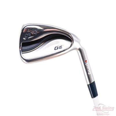 Ping G LE 3 Single Iron 7 Iron ULT 250 Lite Graphite Ladies Right Handed Red dot 36.75in