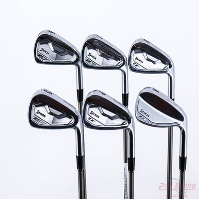 Srixon ZX7 MK II Iron Set 6-PW AW Aerotech SteelFiber i95cw Graphite Regular Right Handed 37.5in