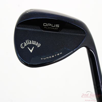 Callaway Opus Platinum Blue Wedge Sand SW 56° 10 Deg Bounce Z Grind Dynamic Gold Mid 115 Gunmetal Steel Wedge Flex Right Handed 35.25in