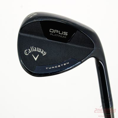 Mint Callaway Opus Platinum Blue Wedge Sand SW 56° 12 Deg Bounce S Grind Dynamic Gold Mid 115 Gunmetal Steel Wedge Flex Right Handed 35.25in