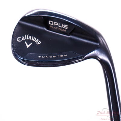 Callaway Opus Platinum Blue Wedge Lob LW 60° 8 Deg Bounce Z Grind Dynamic Gold Mid 115 Gunmetal Steel Wedge Flex Right Handed 35.0in