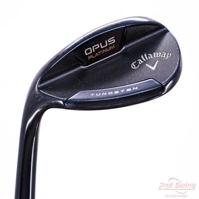 Callaway Opus Platinum Blue Wedge Lob LW 60° 8 Deg Bounce Z Grind Dynamic Gold Mid 115 Gunmetal Steel Wedge Flex Left Handed 35.0in