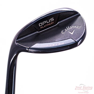 Mint Callaway Opus Platinum Blue Wedge Lob LW 60° 8 Deg Bounce Z Grind Dynamic Gold Mid 115 Gunmetal Steel Wedge Flex Left Handed 35.0in