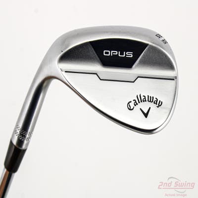 Mint Callaway Opus Brushed Chrome Wedge Gap GW 52° 10 Deg Bounce S Grind Dynamic Gold Mid 115 Steel Wedge Flex Left Handed 35.5in