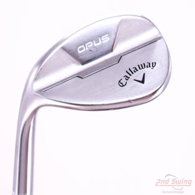 Callaway Opus Brushed Chrome Wedge Gap GW 52° 10 Deg Bounce S Grind Dynamic Gold Mid 115 Steel Wedge Flex Left Handed 35.5in