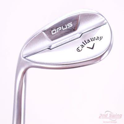 Callaway Opus Brushed Chrome Wedge Lob LW 60° 12 Deg Bounce W Grind Dynamic Gold Mid 115 Wedge Steel Wedge Flex Left Handed 35.0in