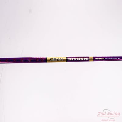 Mint Uncut Oban Kiyoshi Purple Hybrid 100g Hybrid Shaft Stiff 42.0in