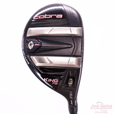 Cobra KING F9 Speedback Womens Fairway Wood 3-4 Wood 3-4W 18.5° Fujikura ATMOS Ladies Graphite Ladies Right Handed 42.0in